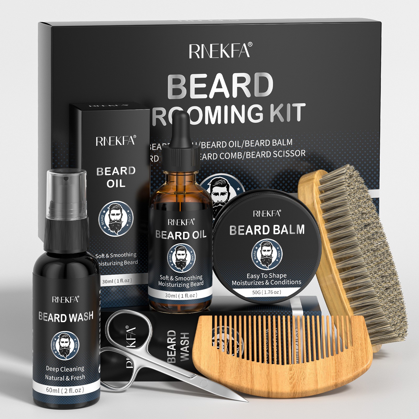 MELIZA Mens Beard Care Kit