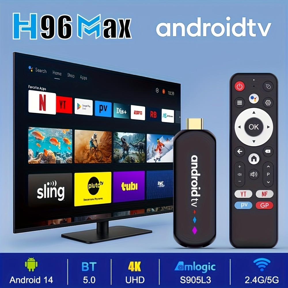 Upgraded Smart TV Stick S905L3 with Android 14 System