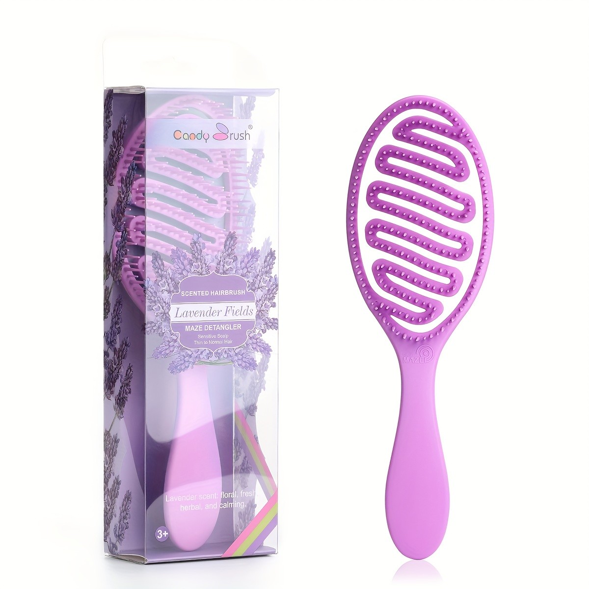 CANDY BRUSH Wet Hair Brush for Curly Hair
