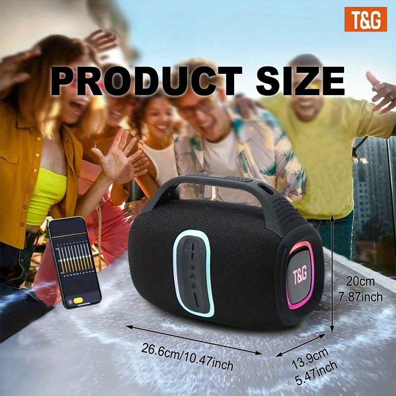 TG674 Portable Wireless Outdoor Speaker