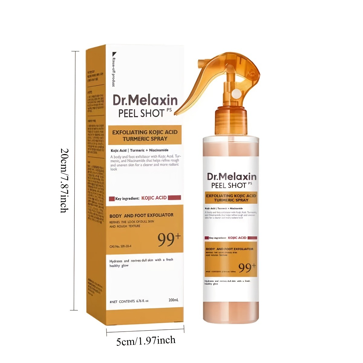 Dr.Melaxin Body Keratin Care Kojic Acid Turmeric Spray