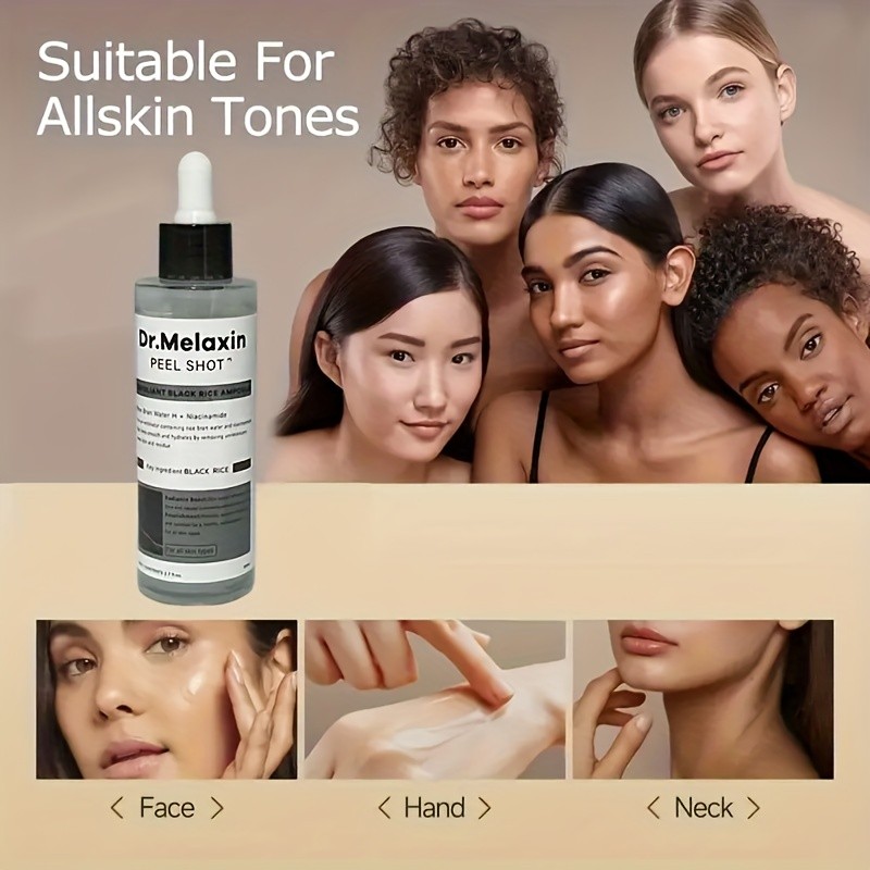 2-Bottle Set Black Rice Essence + White Rice Essence