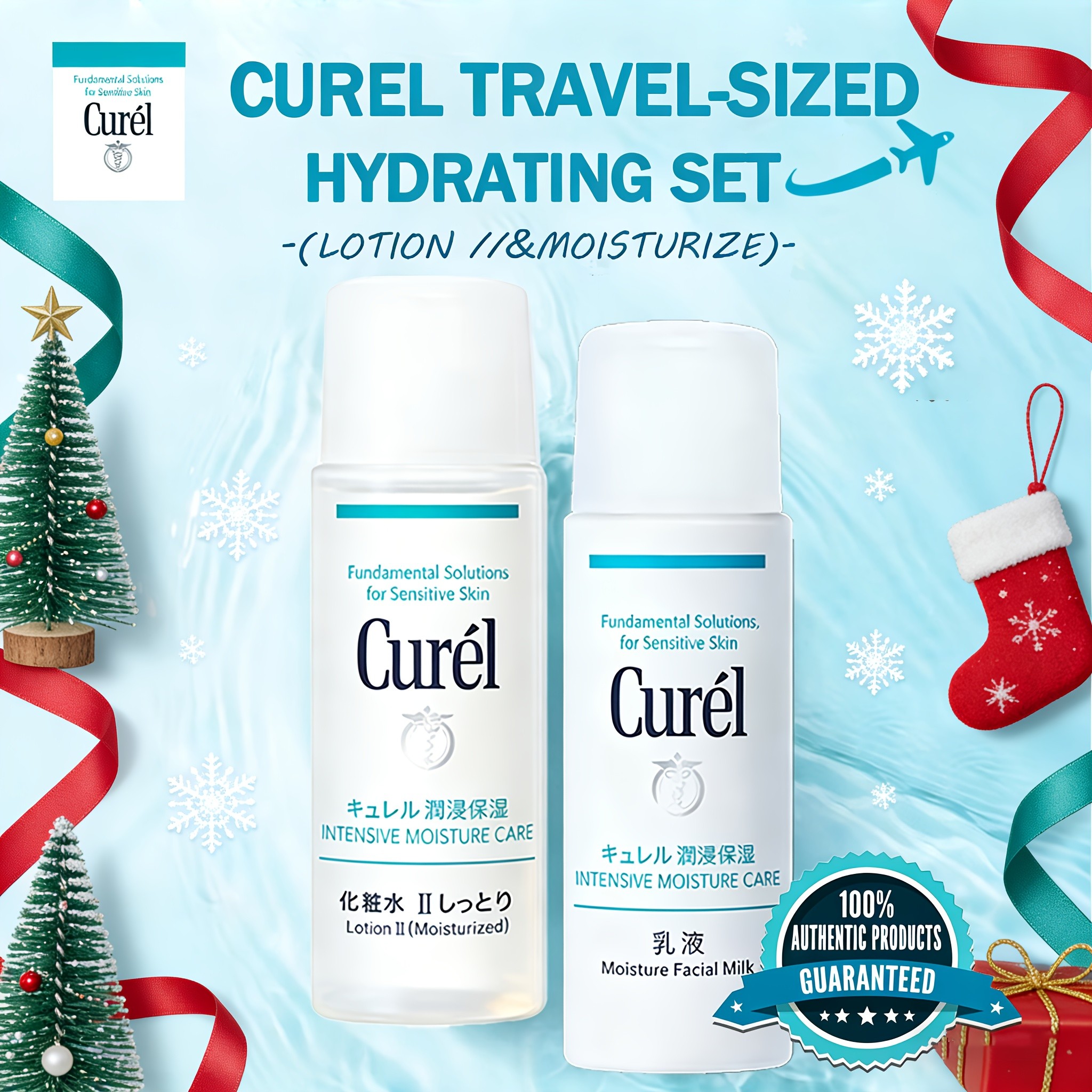 Curel Japanese Moisture Facial Milk & Lotion II Set