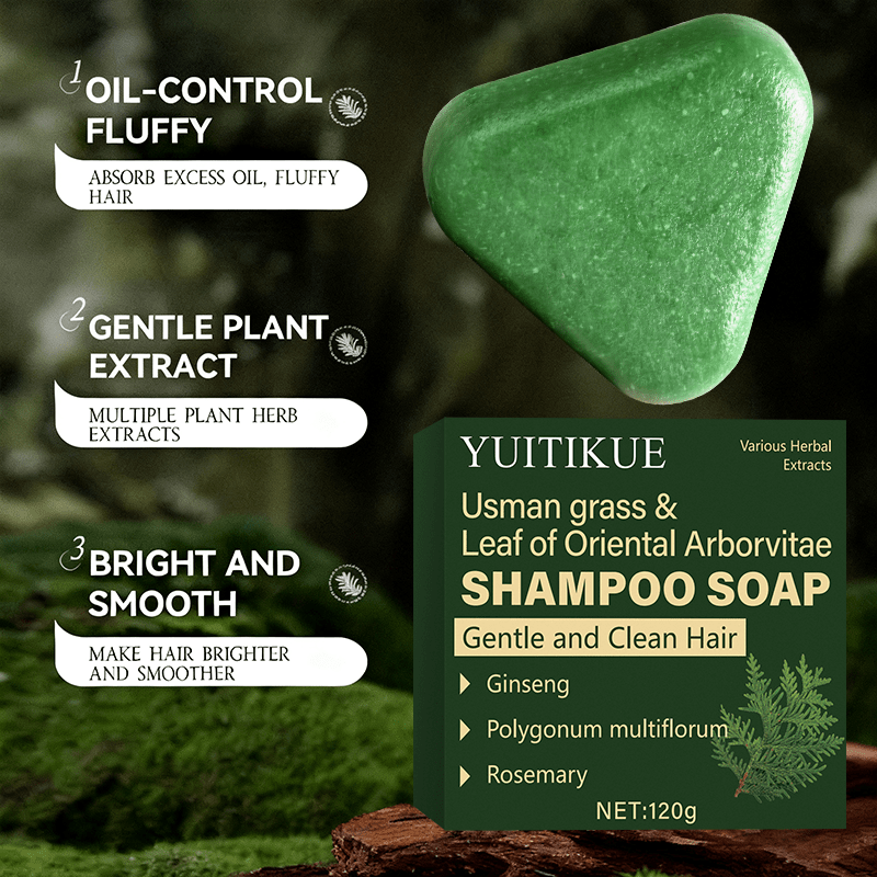 YUITIKUE 10-in-1 Hair Loss Prevention Shampoo Bar