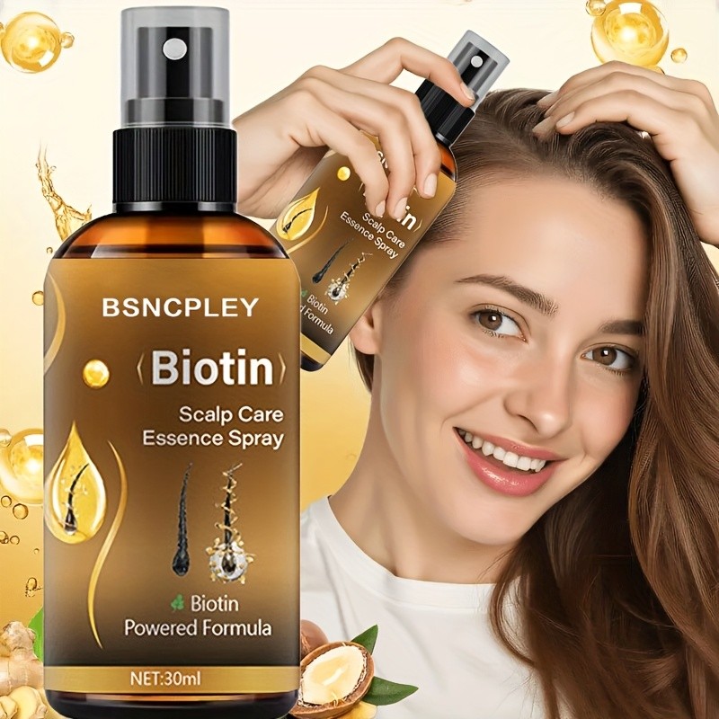 30ml Biotin Hair Care Spray with Biotin, Ginger Extract, and Grape Seed Oil