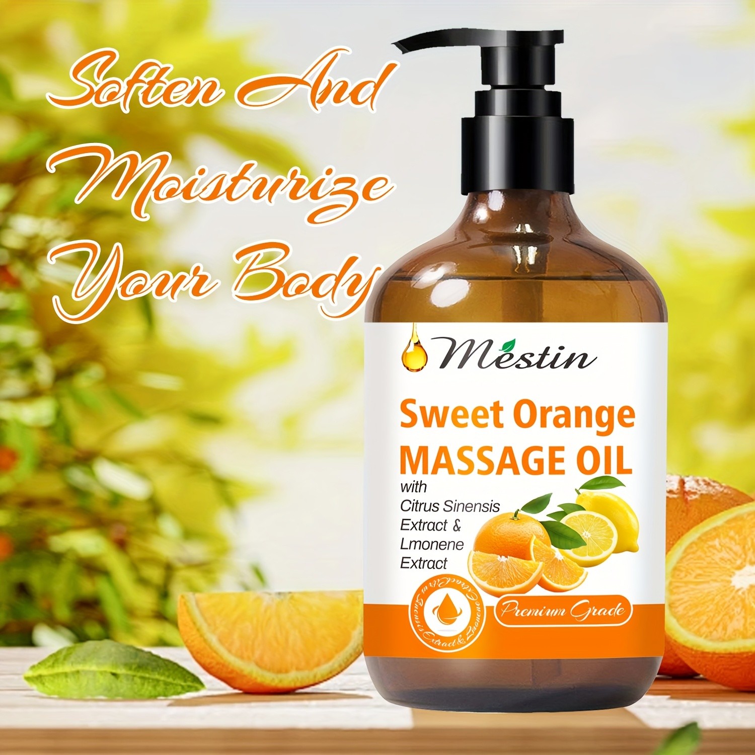 MESTIN Natural Sweet Orange Massage Oil Essential Oil