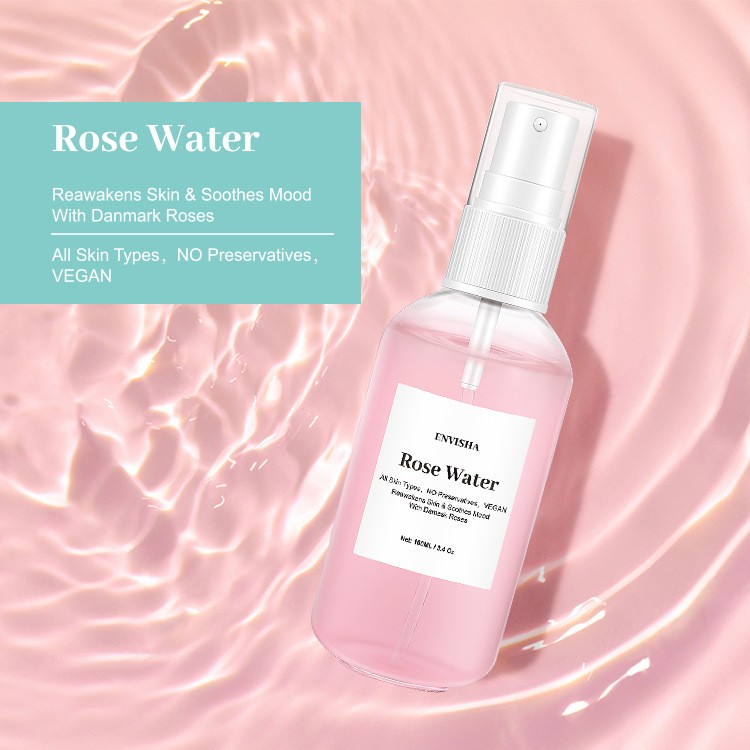 Envisha Rose Water  Rejuvenate Your Skin and Elevate Your Mood