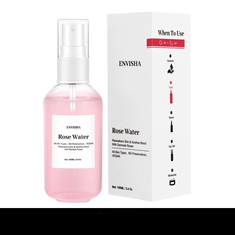 Envisha Rose Water  Rejuvenate Your Skin and Elevate Your Mood