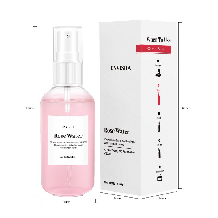 Envisha Rose Water  Rejuvenate Your Skin and Elevate Your Mood