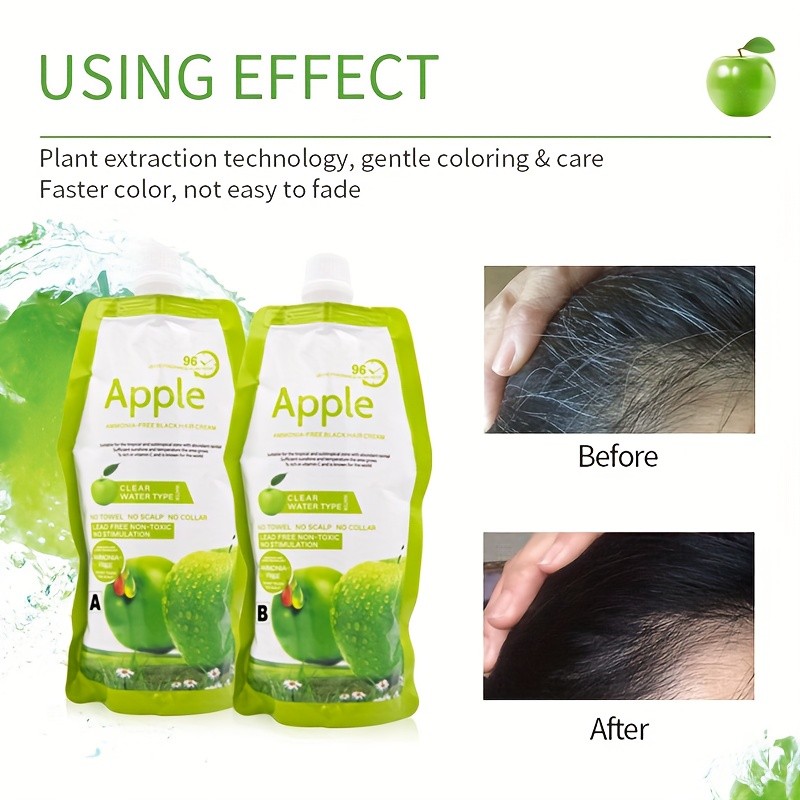 500ml+500ml Apple Hair Dye
