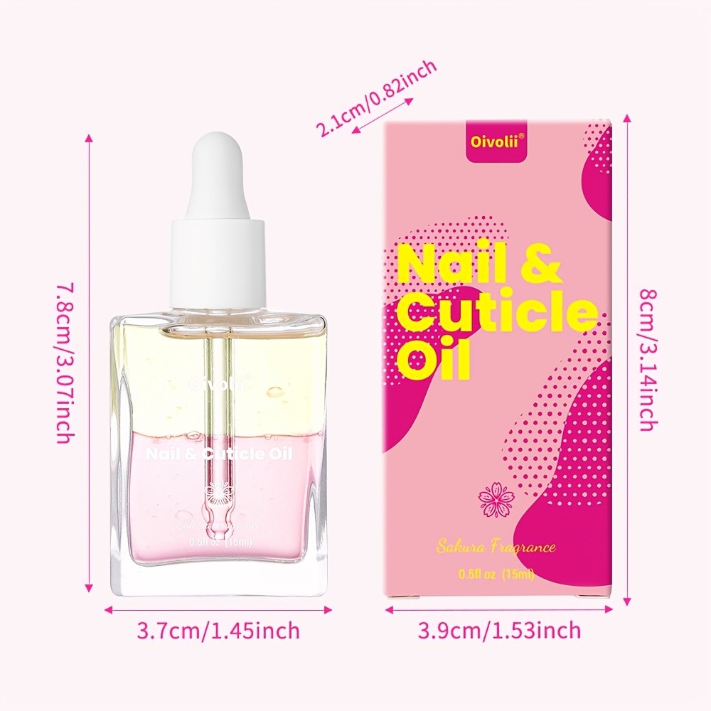 OIVOLII Cherry Blossom Cuticle Oil 0.5fl.oz