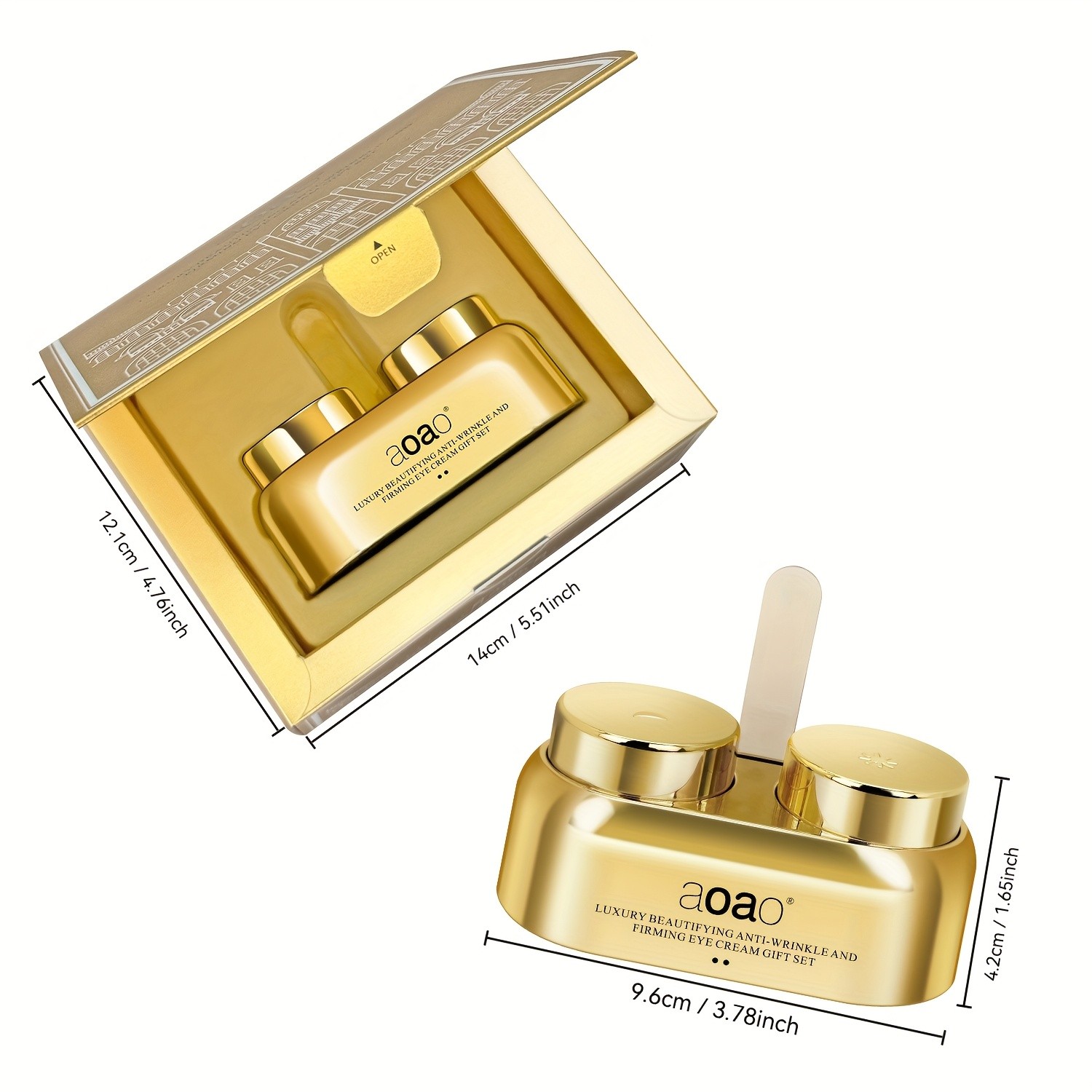 Day and Night Eye Cream with Peptides