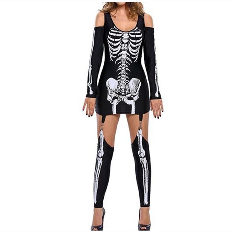 Skeleton Sexy Valentine Costume