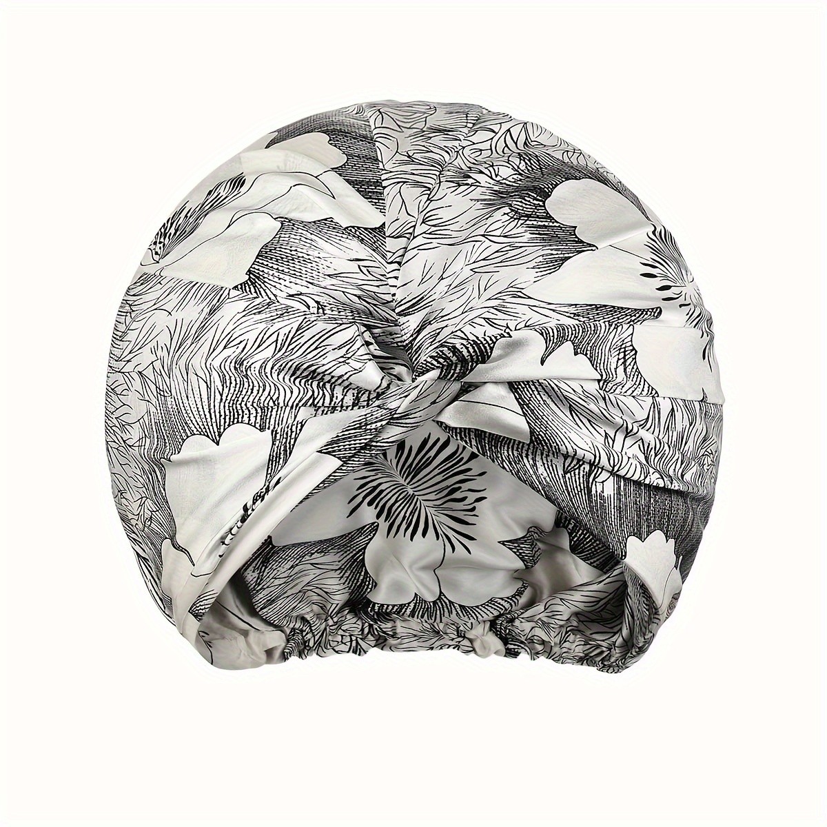 RACHELSilk Luxurious Dual-Sided Layer 100% Mulberry Silk Sleep Cap