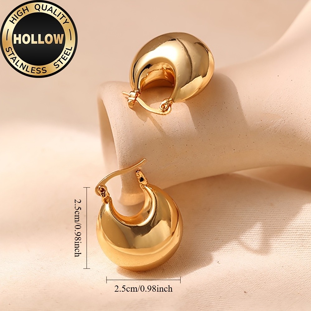 AIVEO Hypoallergenic Hollow Earrings