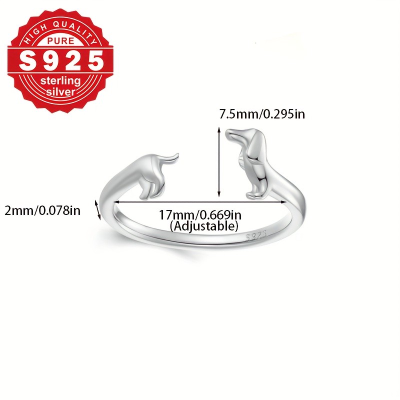 JWL.XS.SP S925 Sterling Silver Women's Ring
