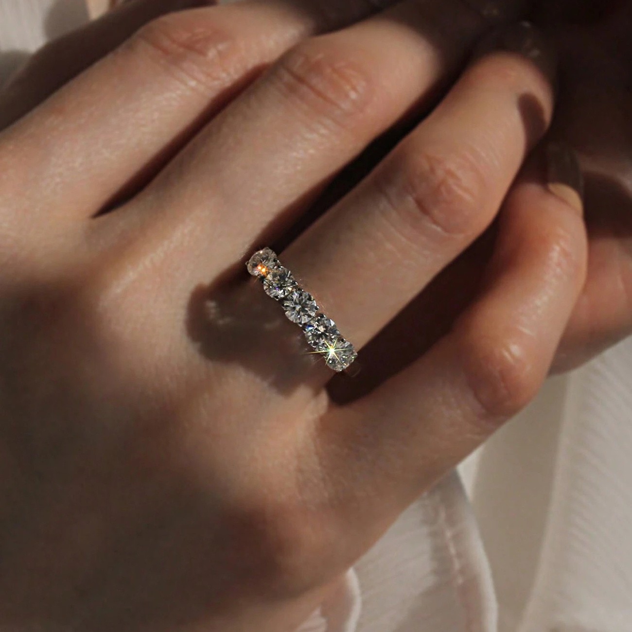 Spark Grow Moissanite 1pc S925 Ring