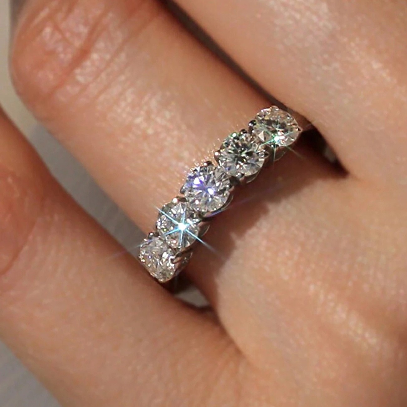 Spark Grow Moissanite 1pc S925 Ring