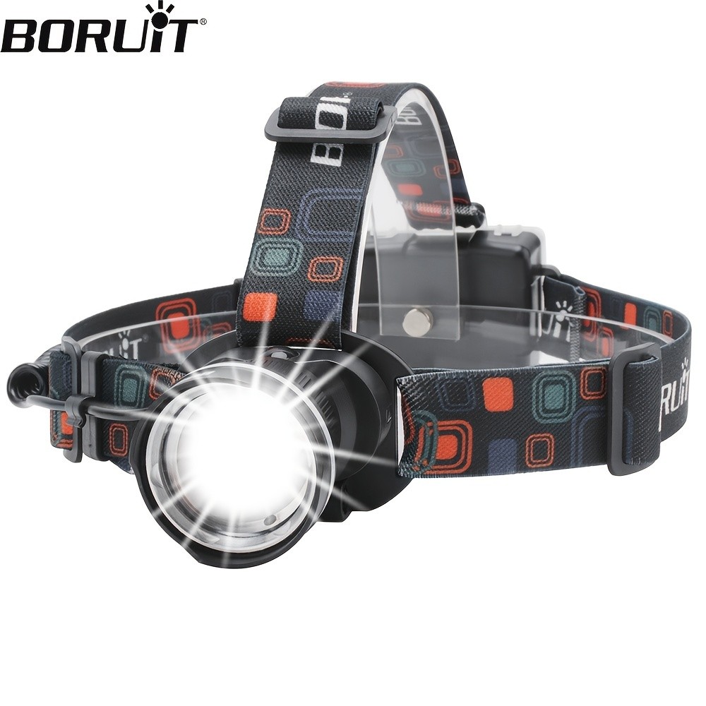 BORUiT RJ-2166 Ultra-Bright LED Headlamp