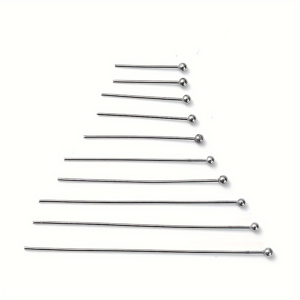 100pcs 304 Stainless Steel Ball Head Pins