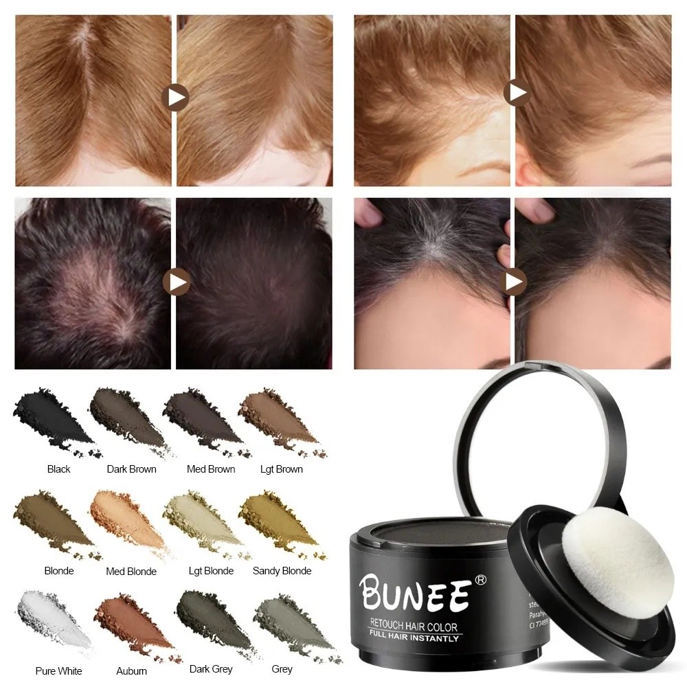 Bunee Hairline Powder Natural Cover Unisex Hair Loss