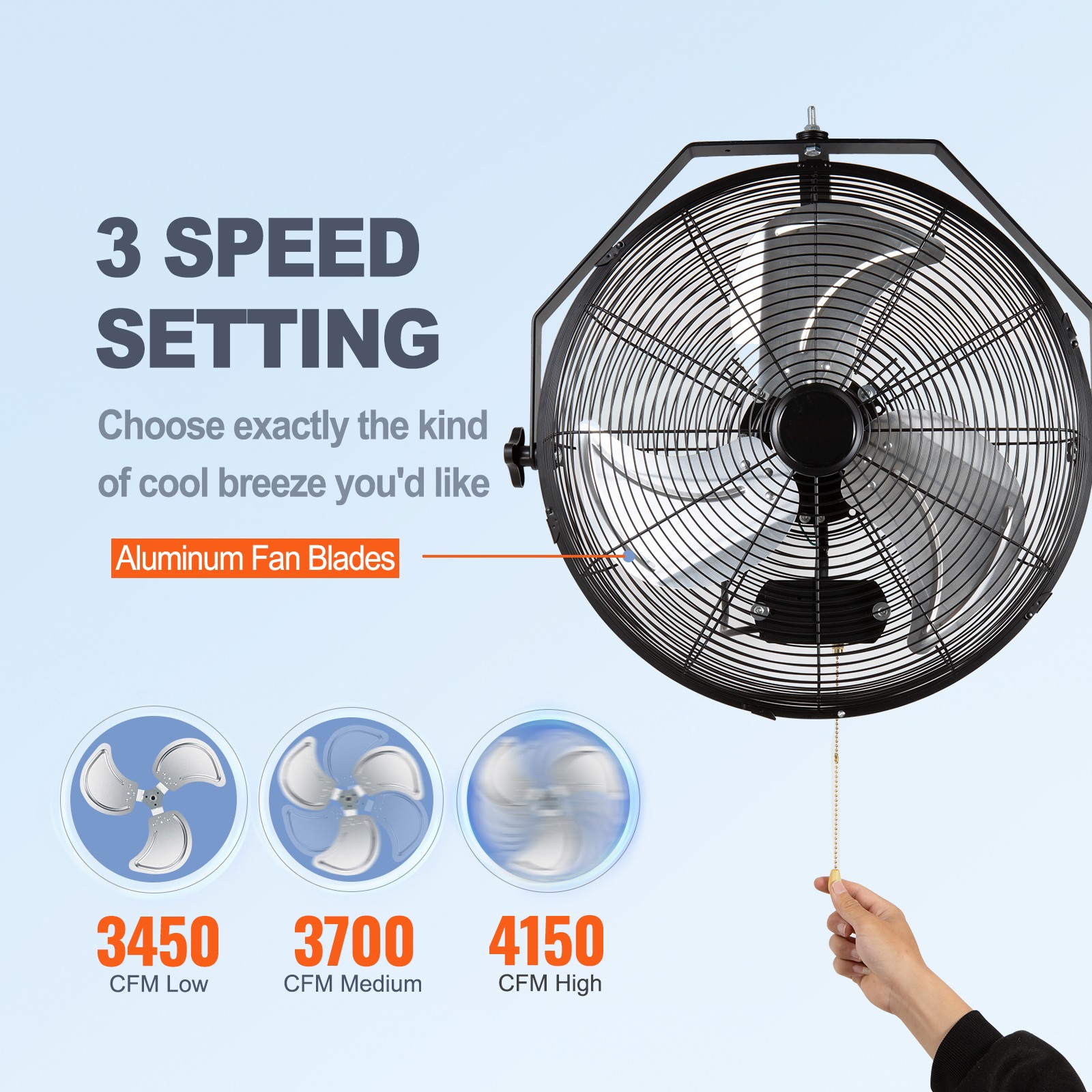 Wall Mount Fan