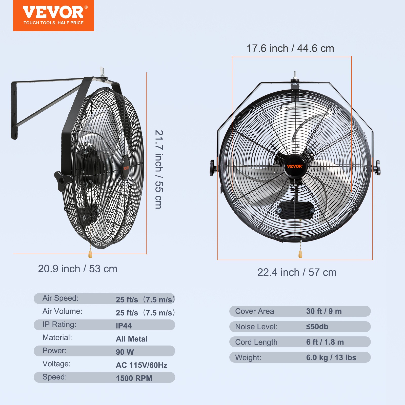 Wall Mount Fan