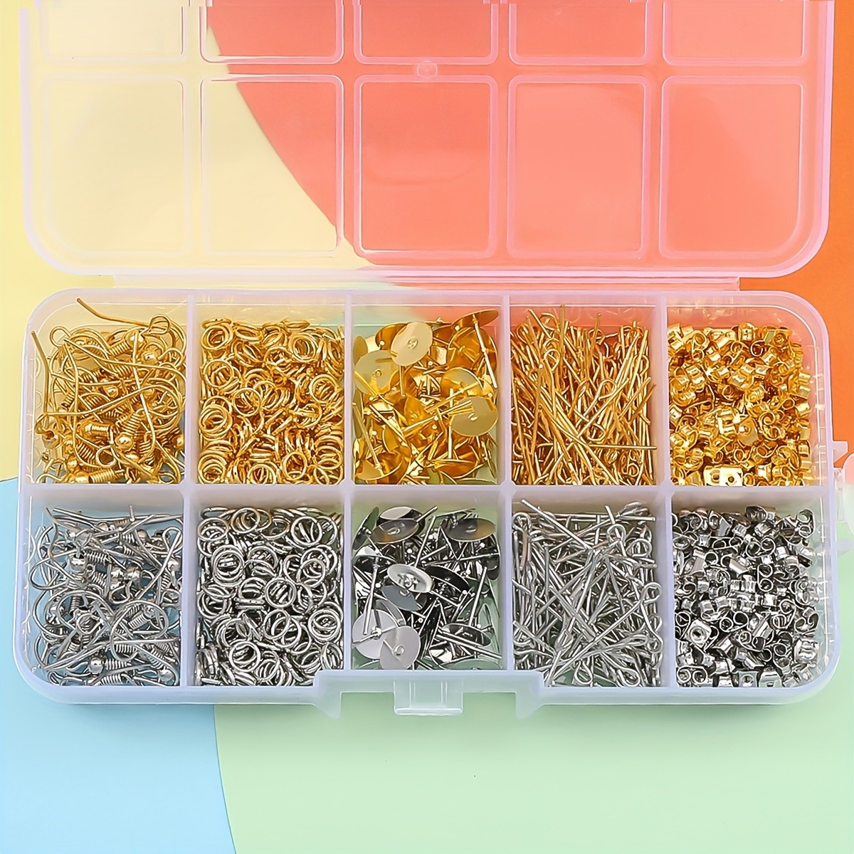 1060Pcs Earring Post Kit