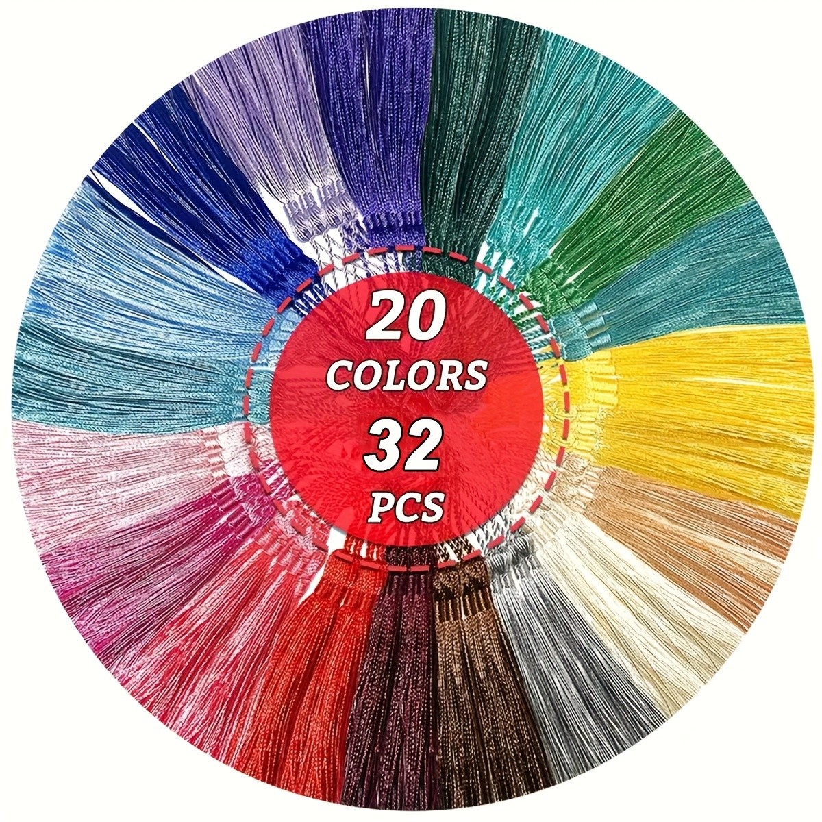 32 Mini Tassels