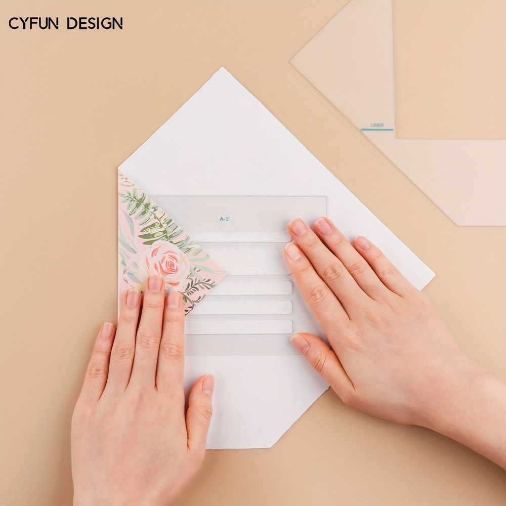 17pcs/Set Envelope Tear Templates