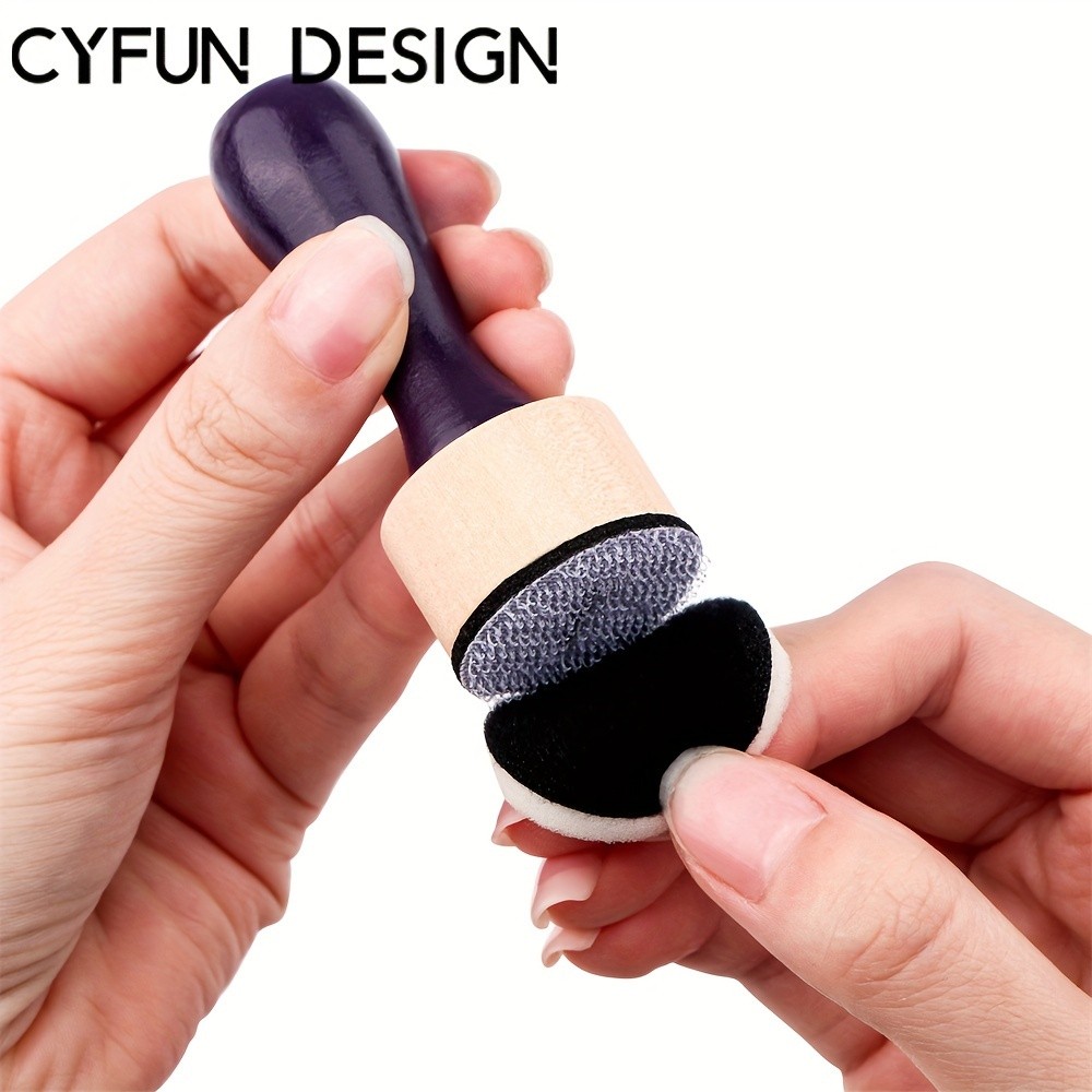 CYFUN DESIGN Mini Ink Blending Tools Set with Replacement Foam Pads