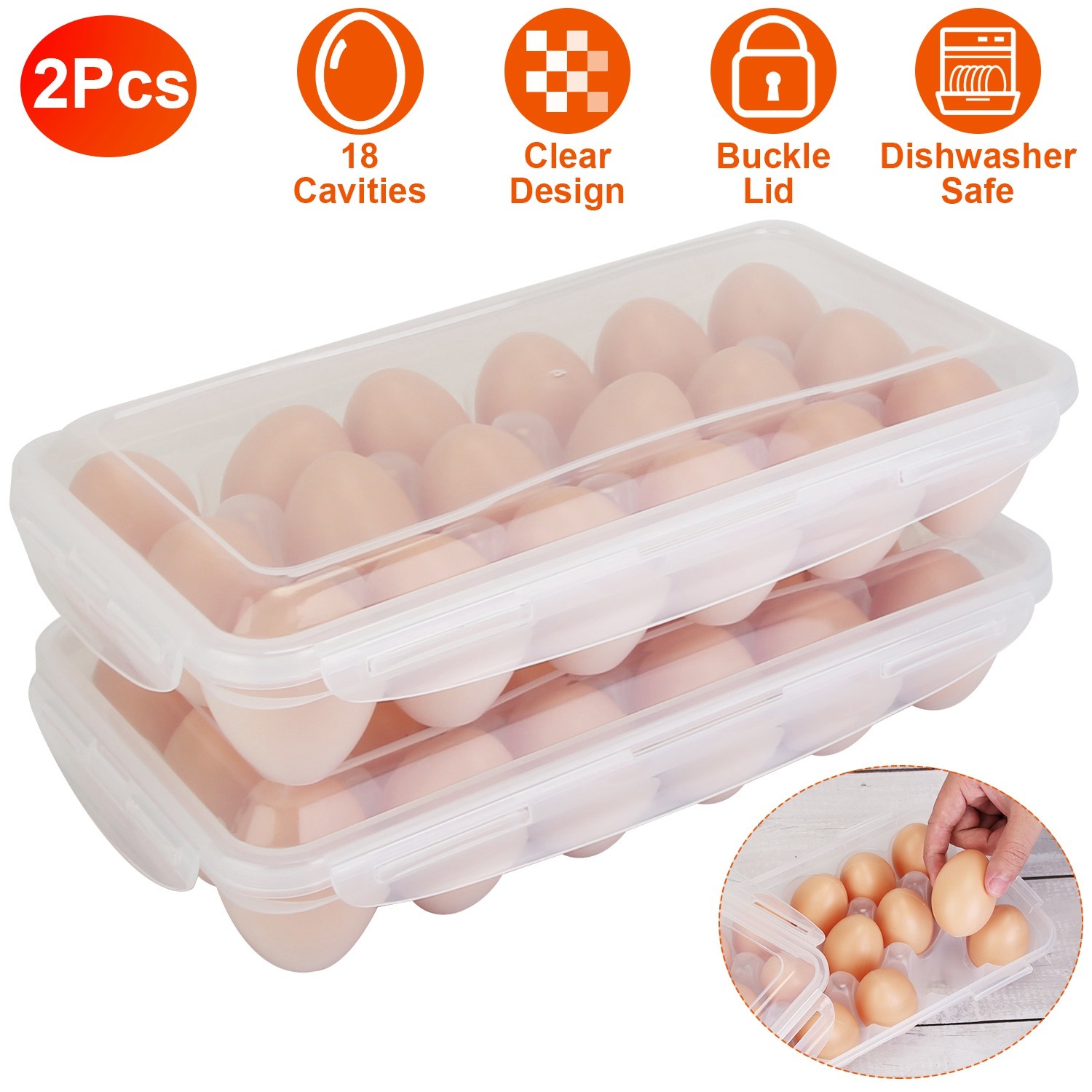Plastic Egg Container