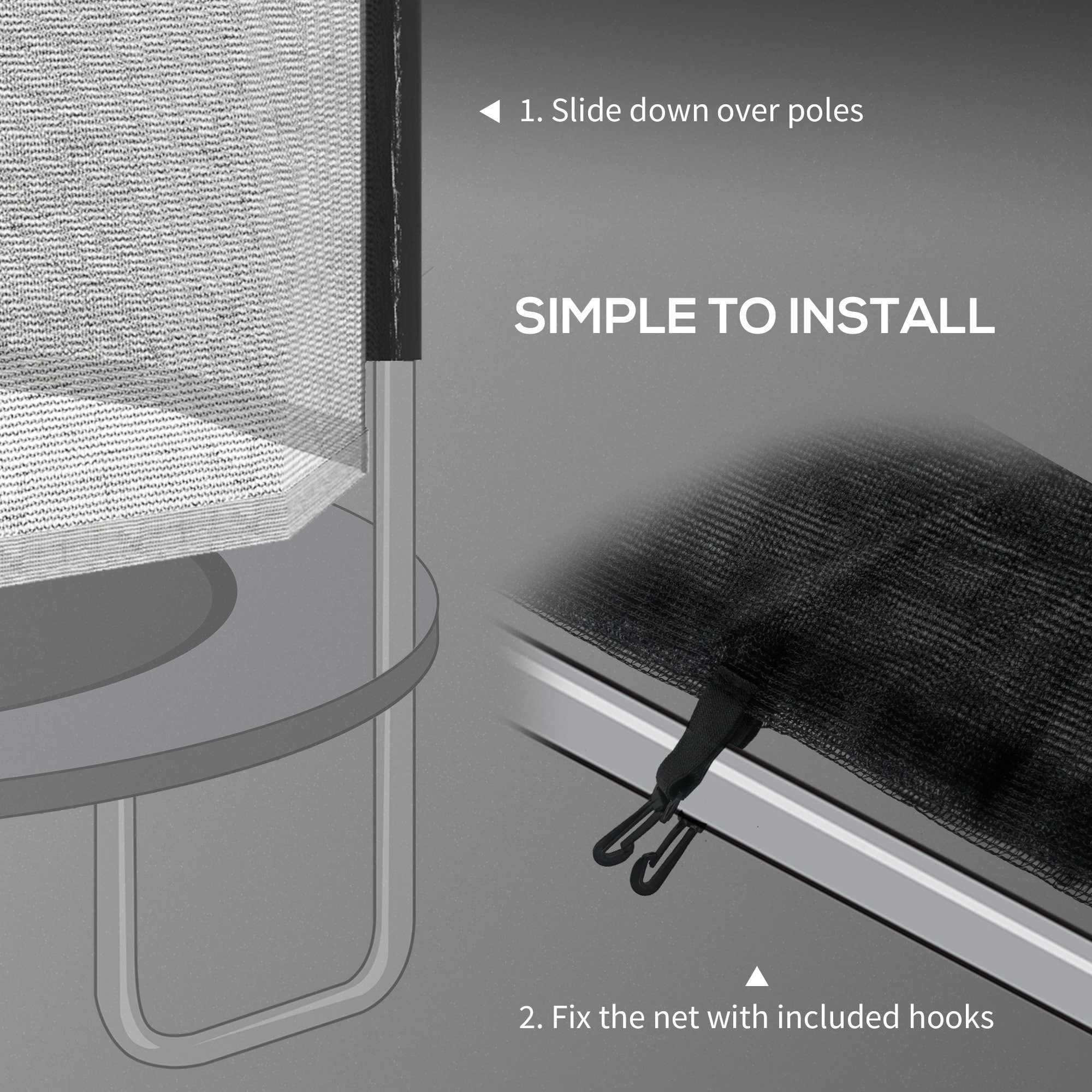 Trampoline Safety Net