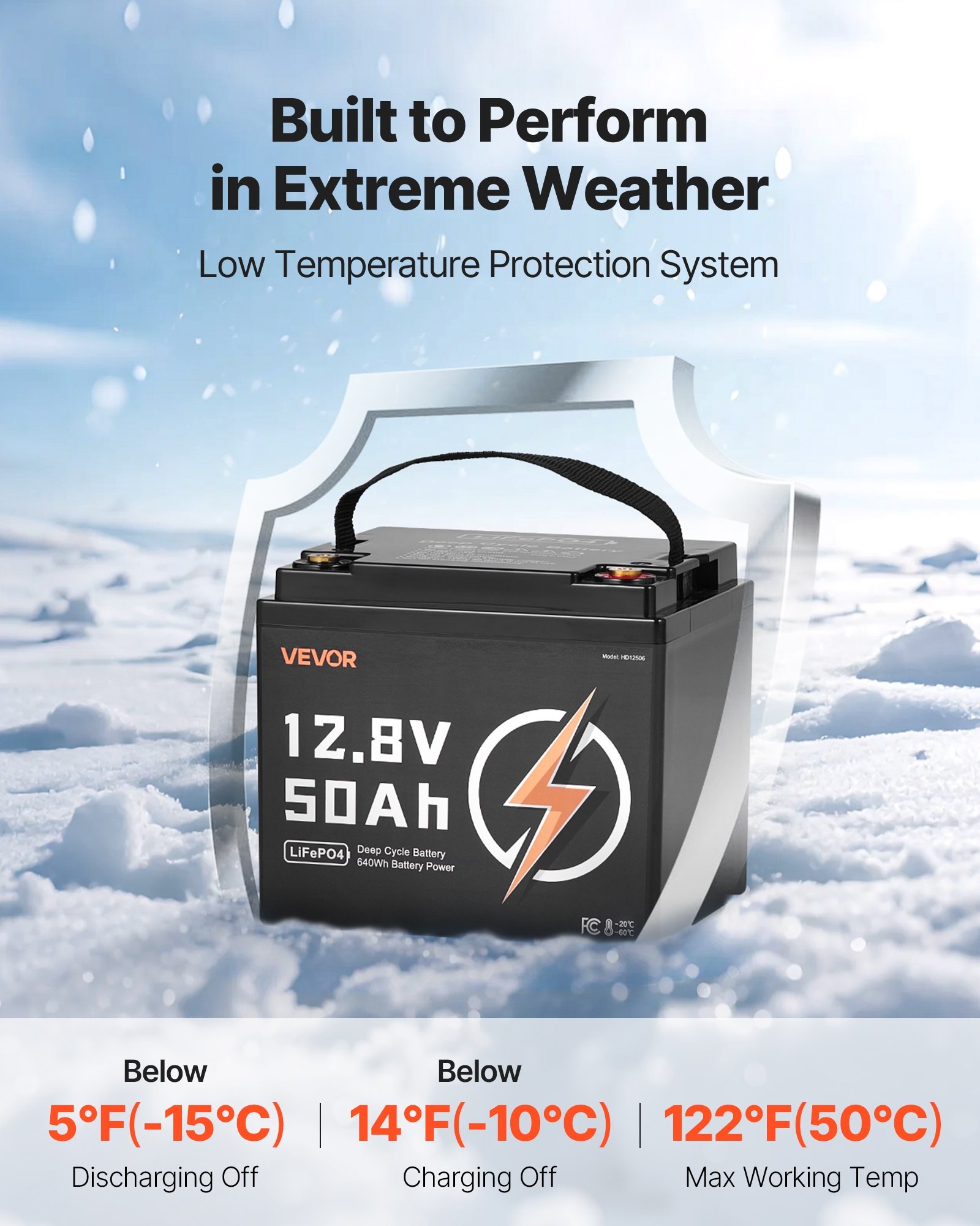 LiFePO4 Rechargeable Lithium Battery