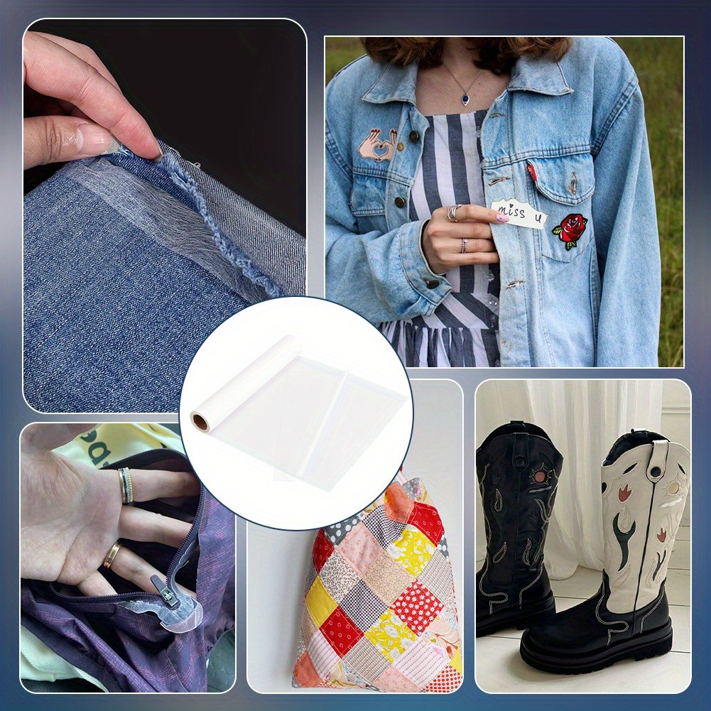 1roll Iron On Adhesive Sheets Cloth