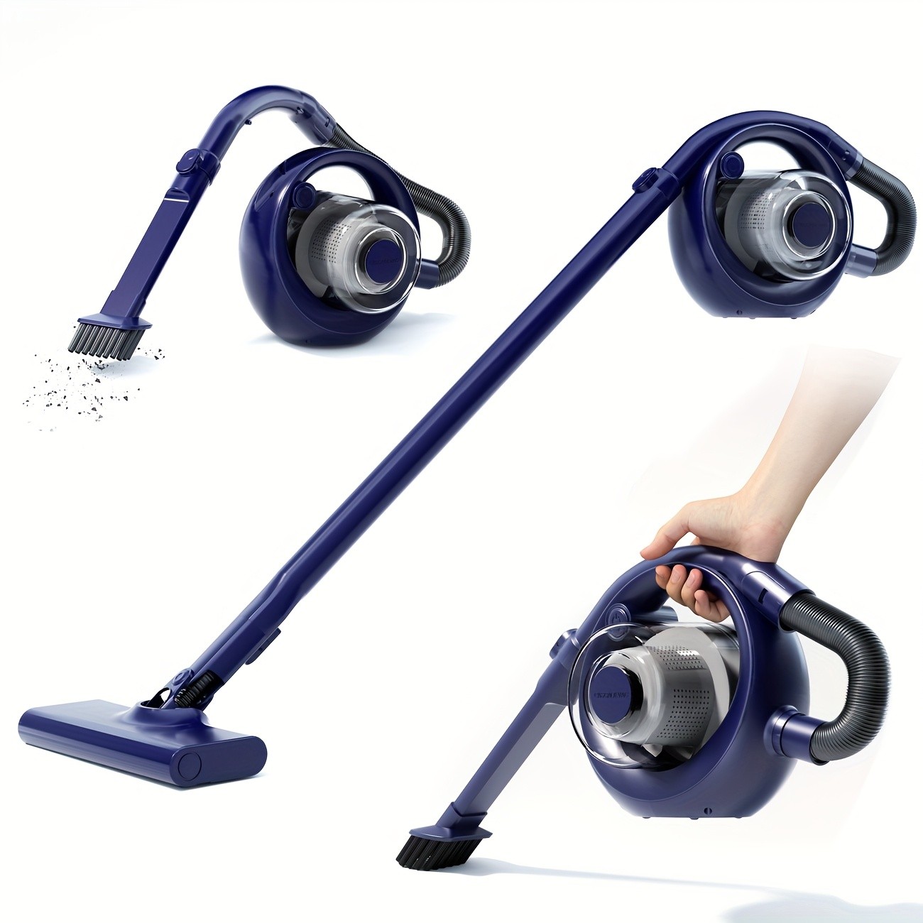 CascadeVac Handheld Vacuum Floor Cleaner