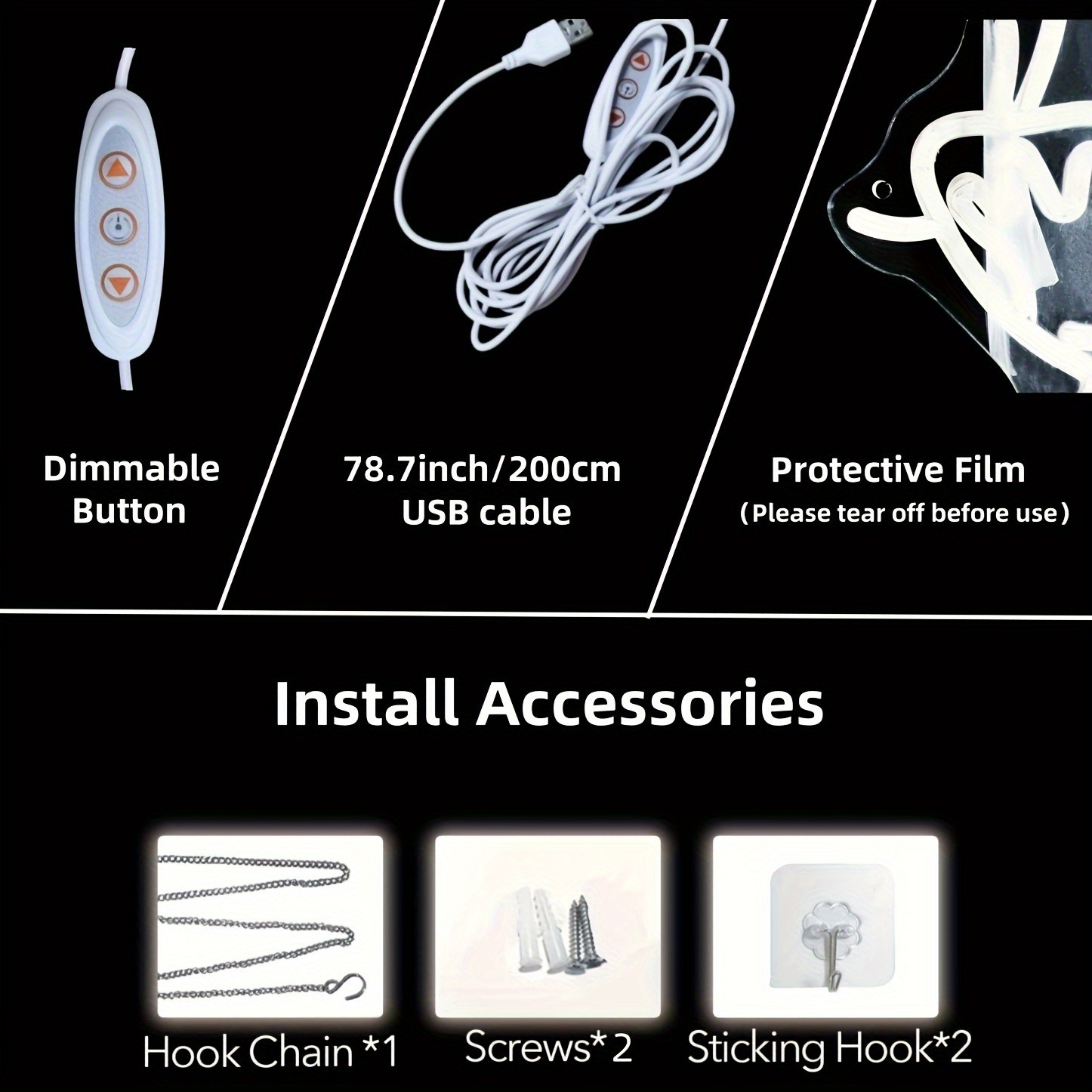 Neon Sign  Reading Book LED Light Neon Sign for Wall Decor