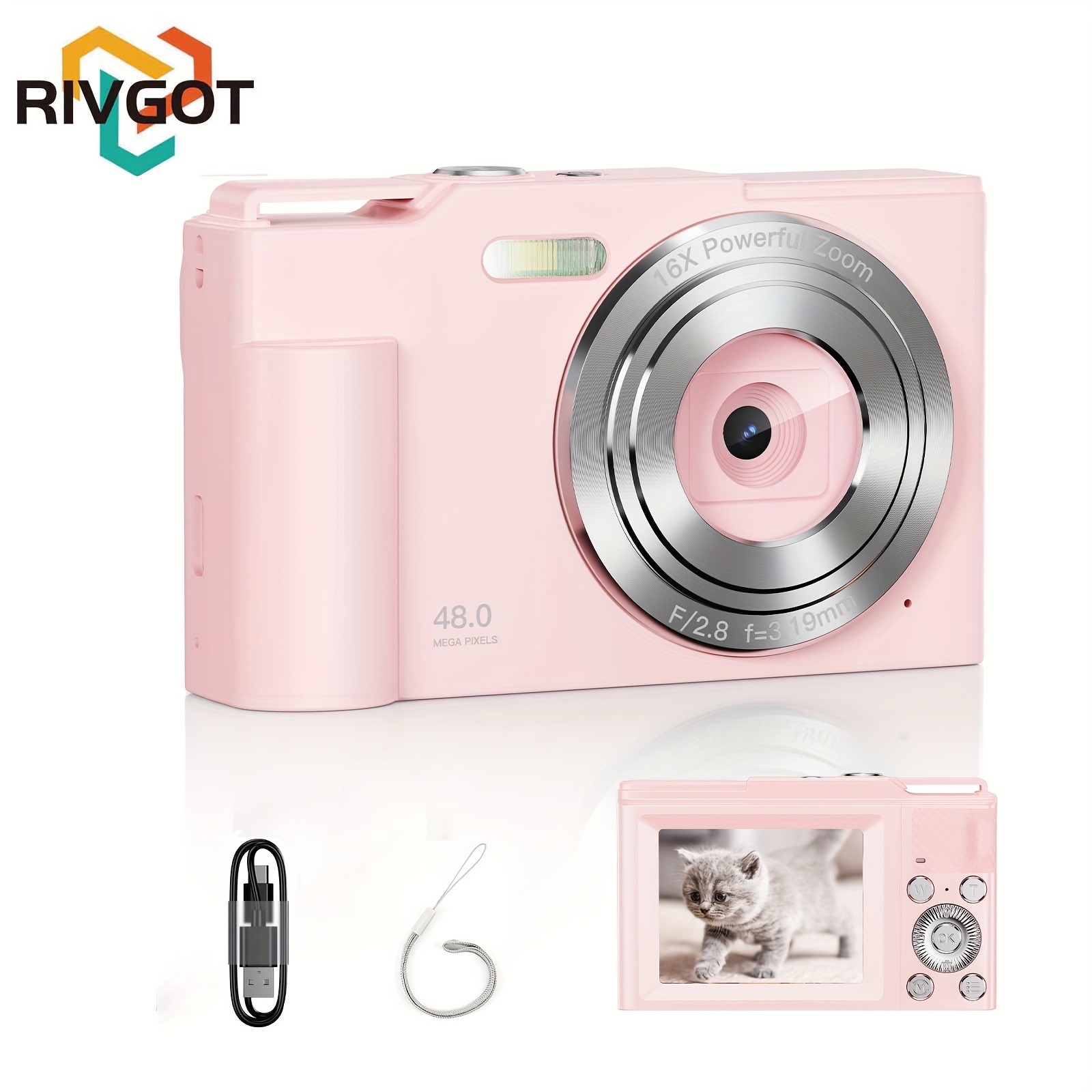 RIVGOT Digital Camera