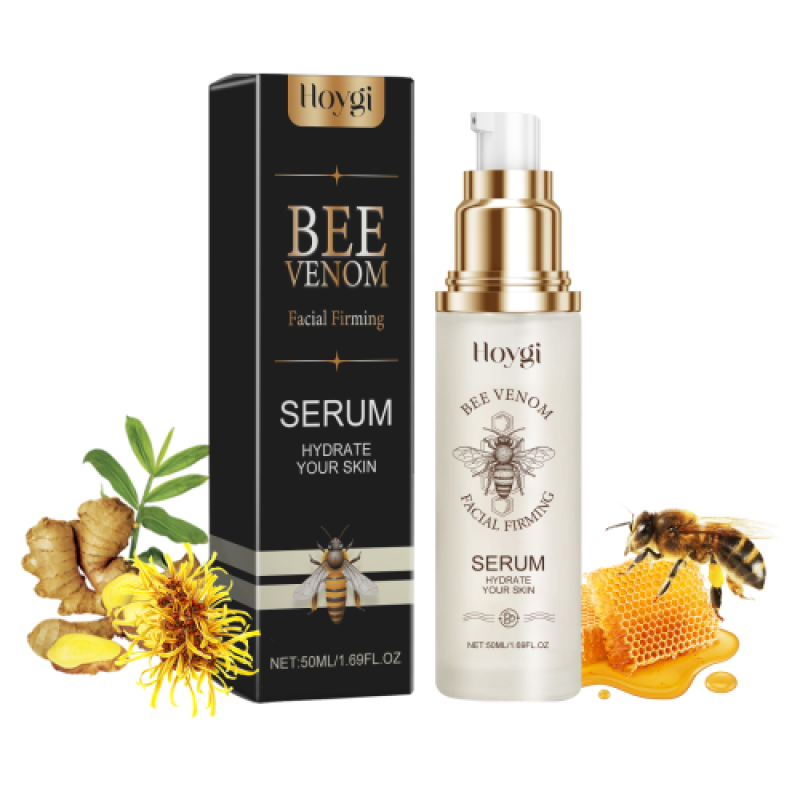 Hoygi Bee Venom Facial Essence, Hydrating, Moisturizing And Refreshing Collagen Firming Skin Care Essence