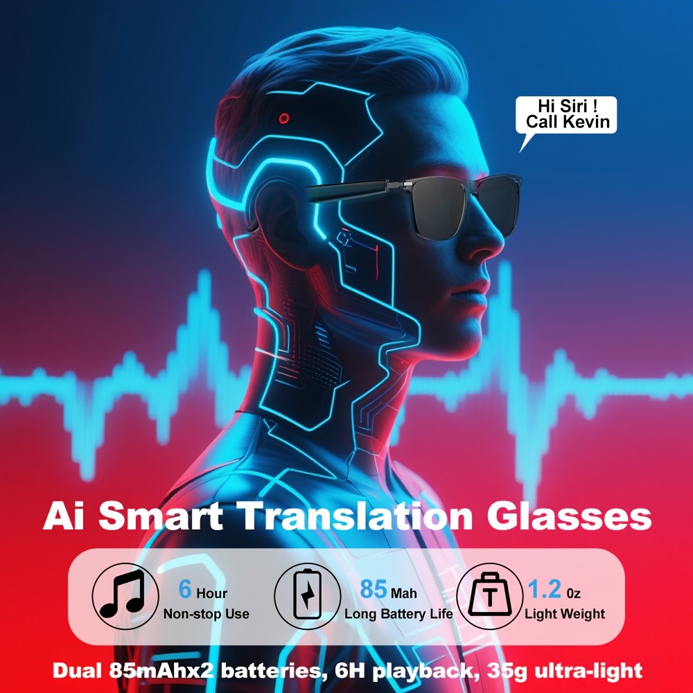 PEJE Smart Glasses with Translator AI