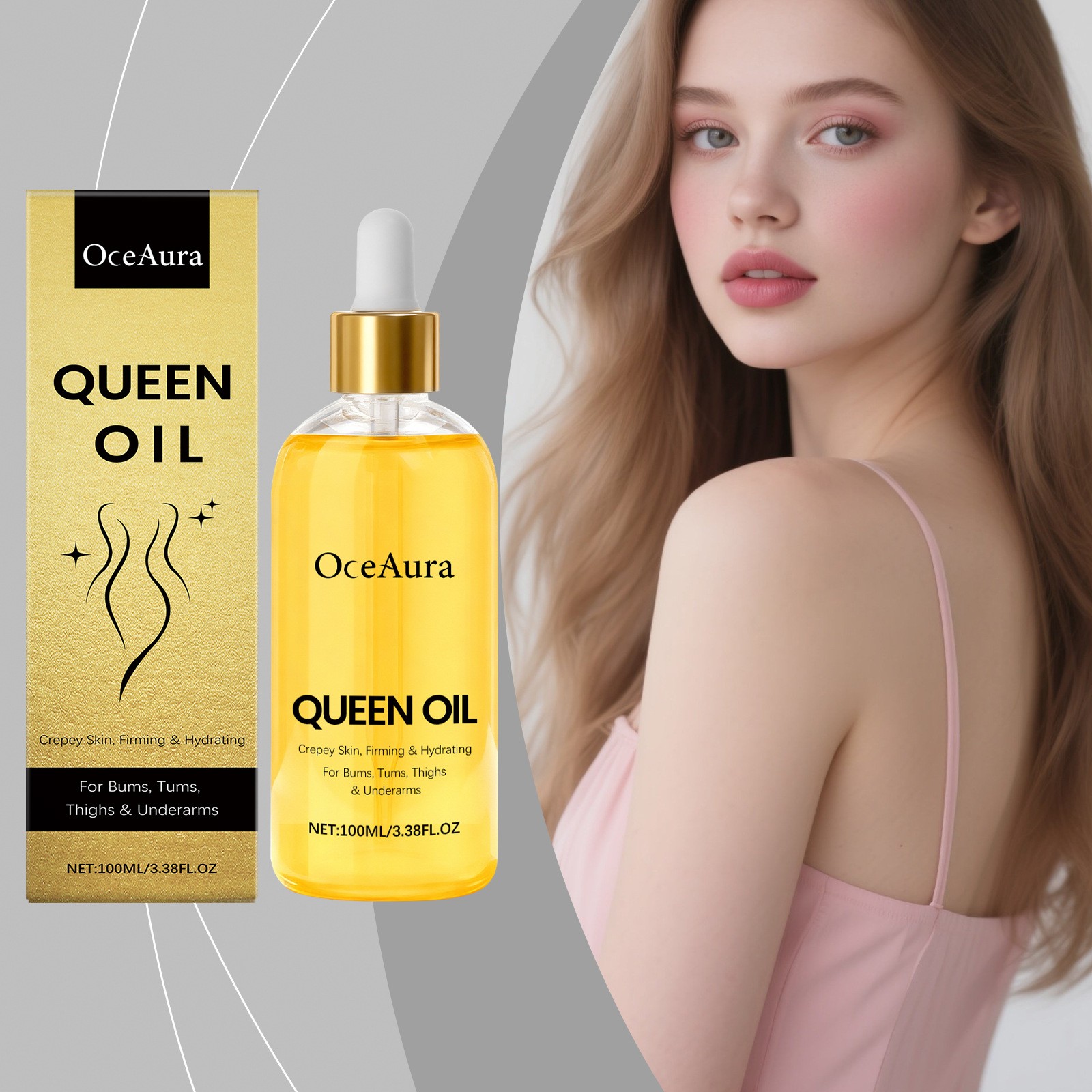 OceAura Queen Oil  Firm, Hydrate, and Smooth Your Skin