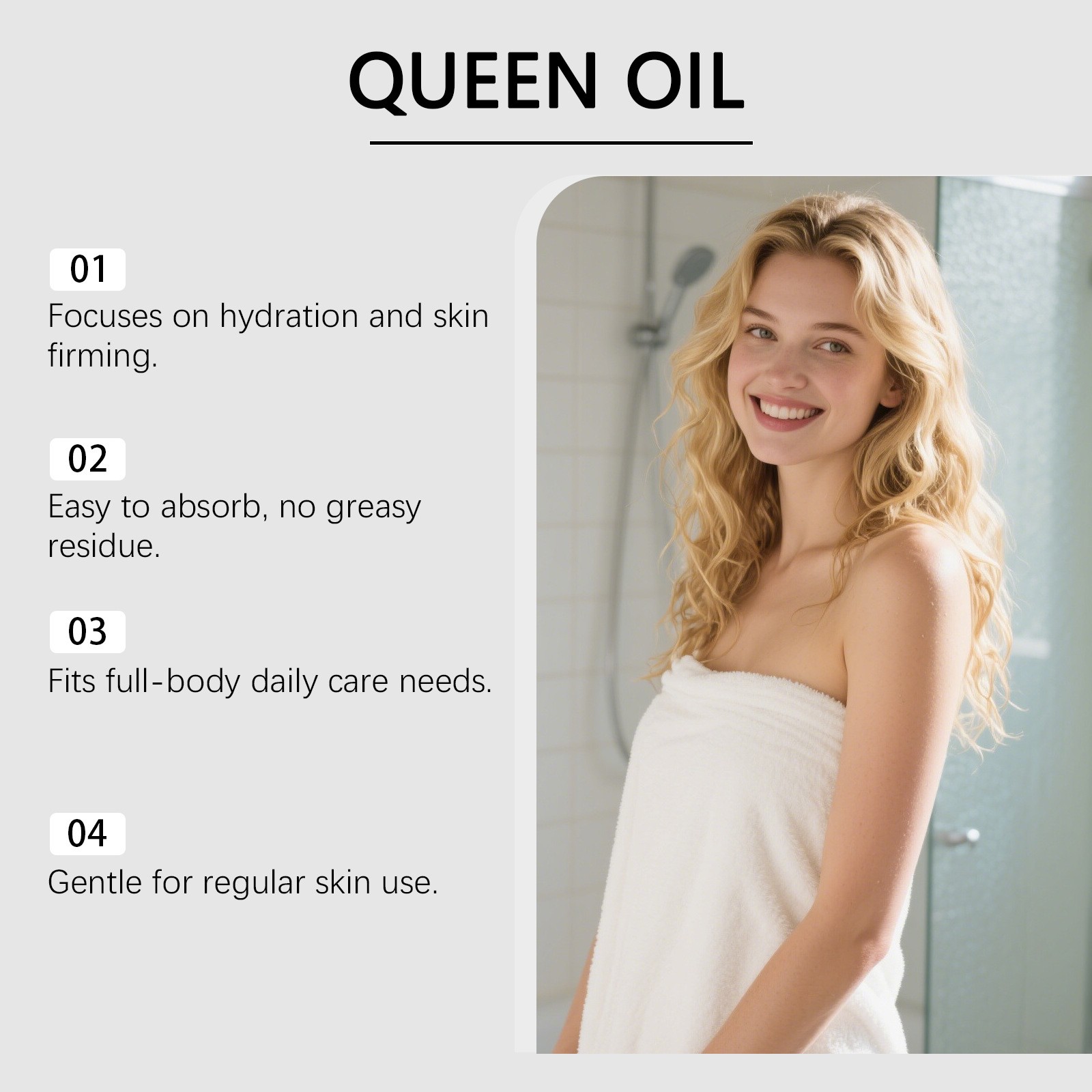 OceAura Queen Oil  Firm, Hydrate, and Smooth Your Skin