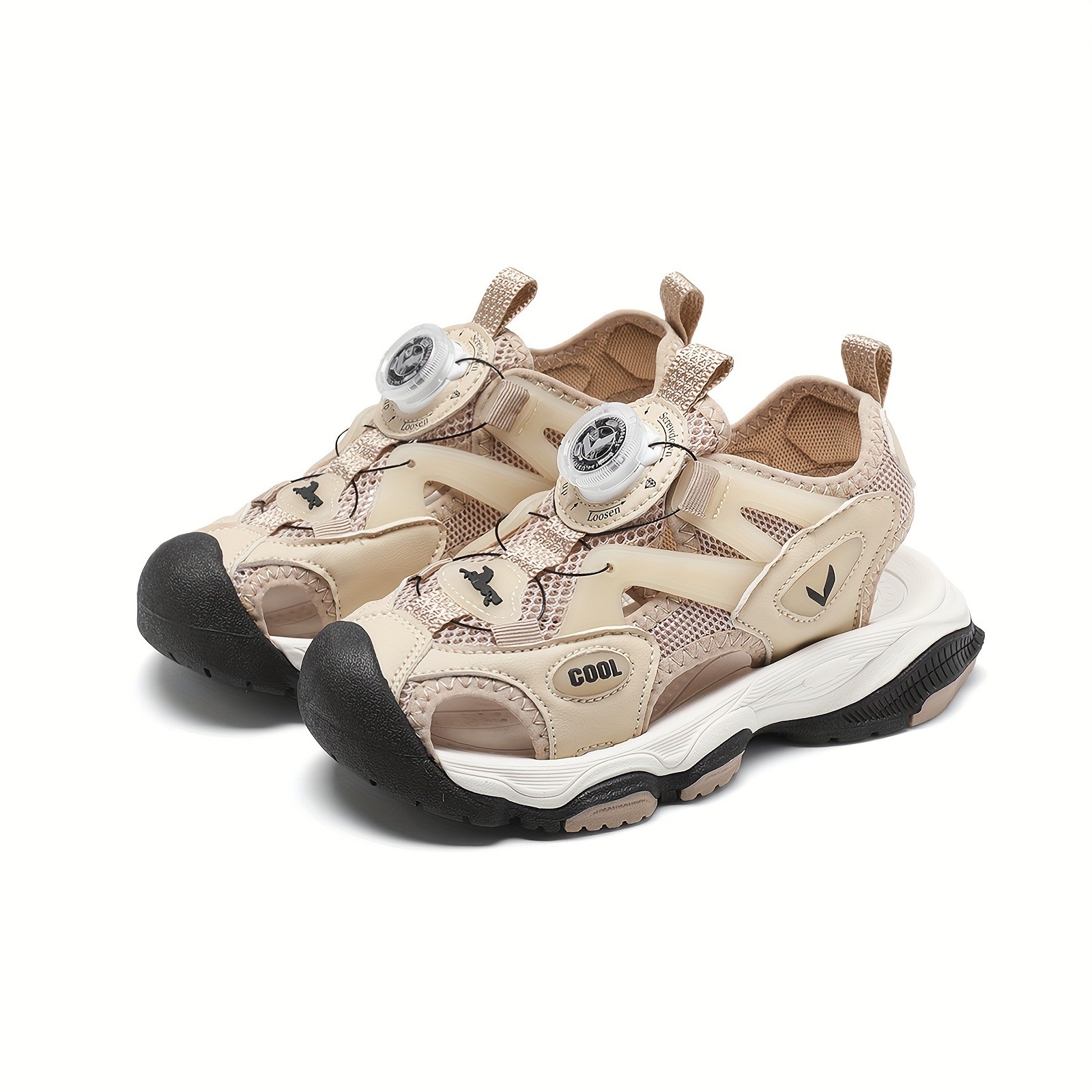 FANGFIUP Trendy Hollow Sandals for Boys and Girls