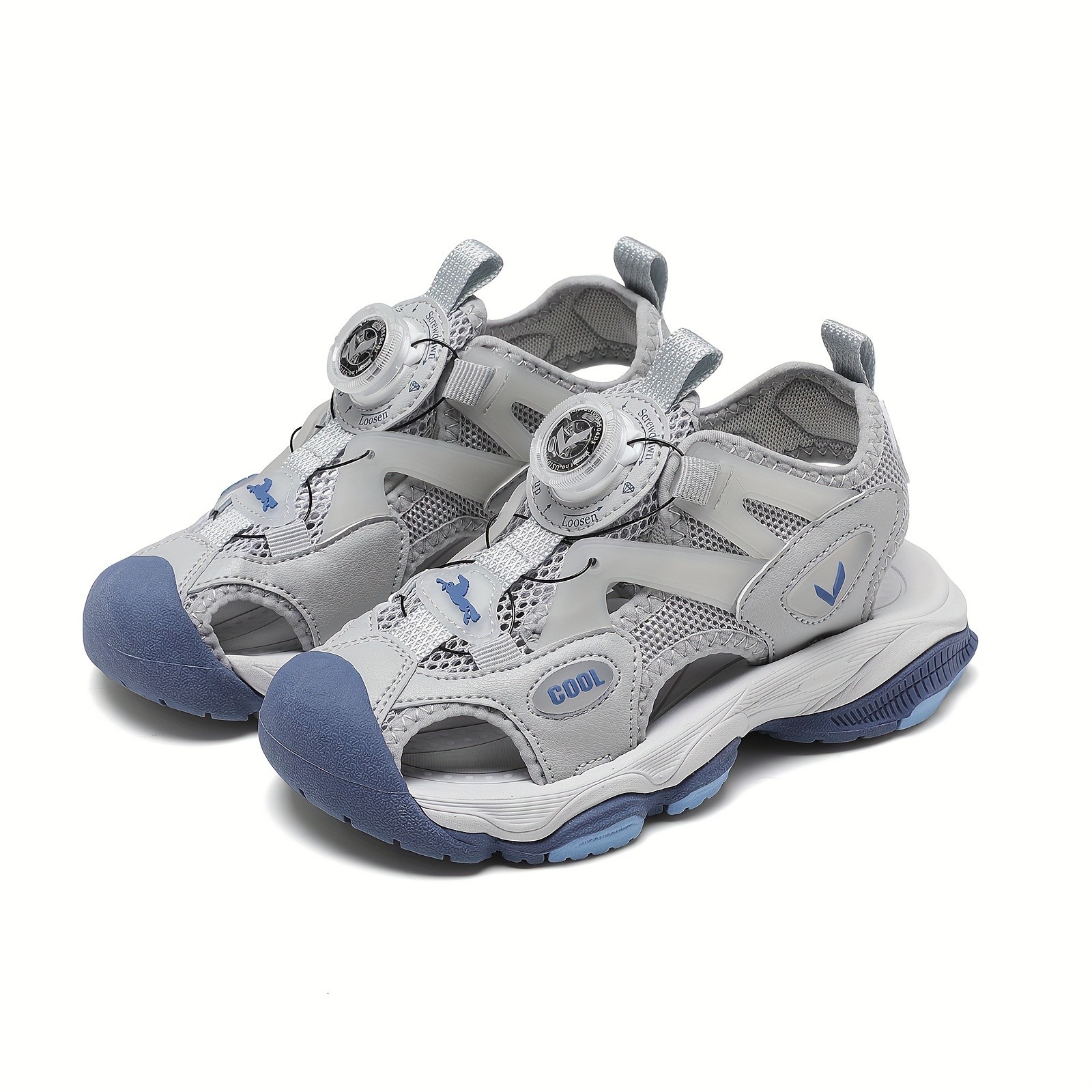 FANGFIUP Trendy Hollow Sandals for Boys and Girls