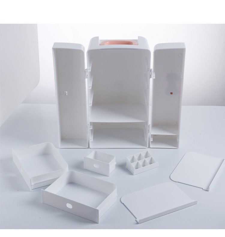 Skincare Finishing Box  Double Door Storage Organizer