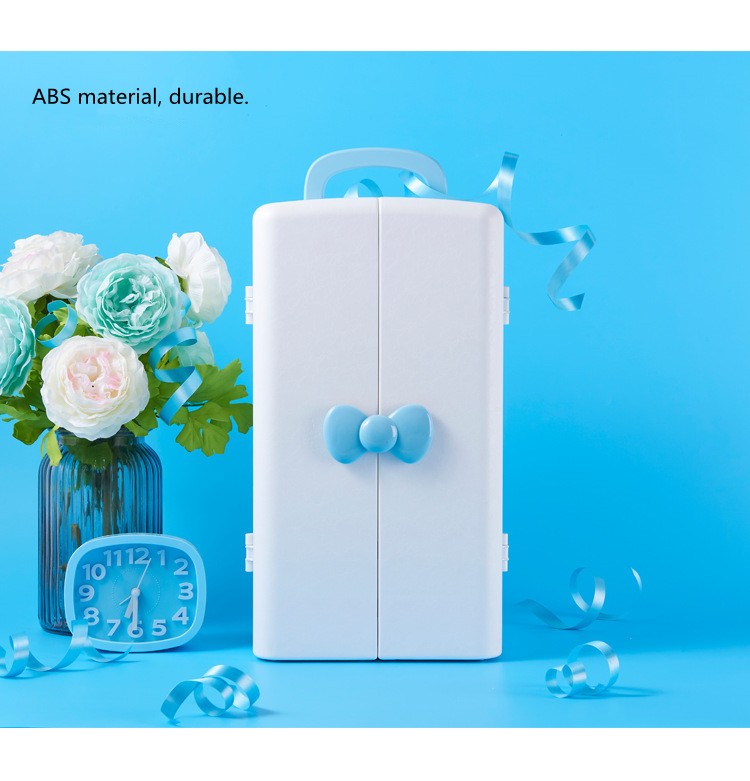 Skincare Finishing Box  Double Door Storage Organizer