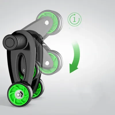 Foldable Abdominal Wheel Abdominal Muscle Wheel Roller Home Fitness Equipment
