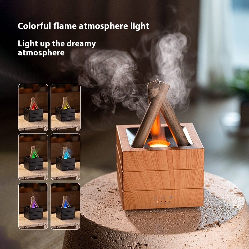 Colorful Flame Atmosphere Light  Enhance Your Space with Dreamy Ambiance