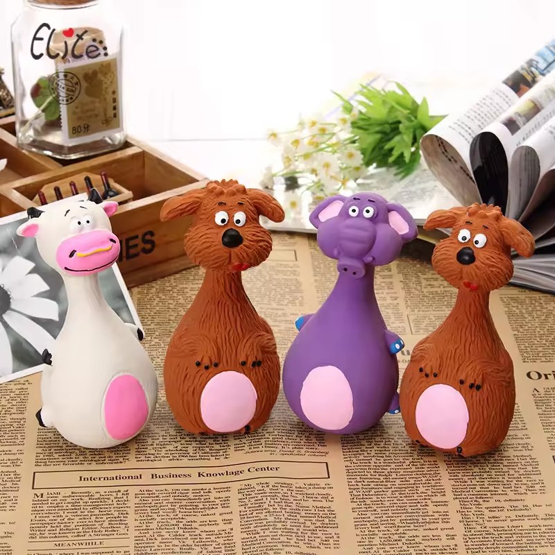 Animal Character Dog Chew Toy  Fun, Durable, and Safe for Your Dog