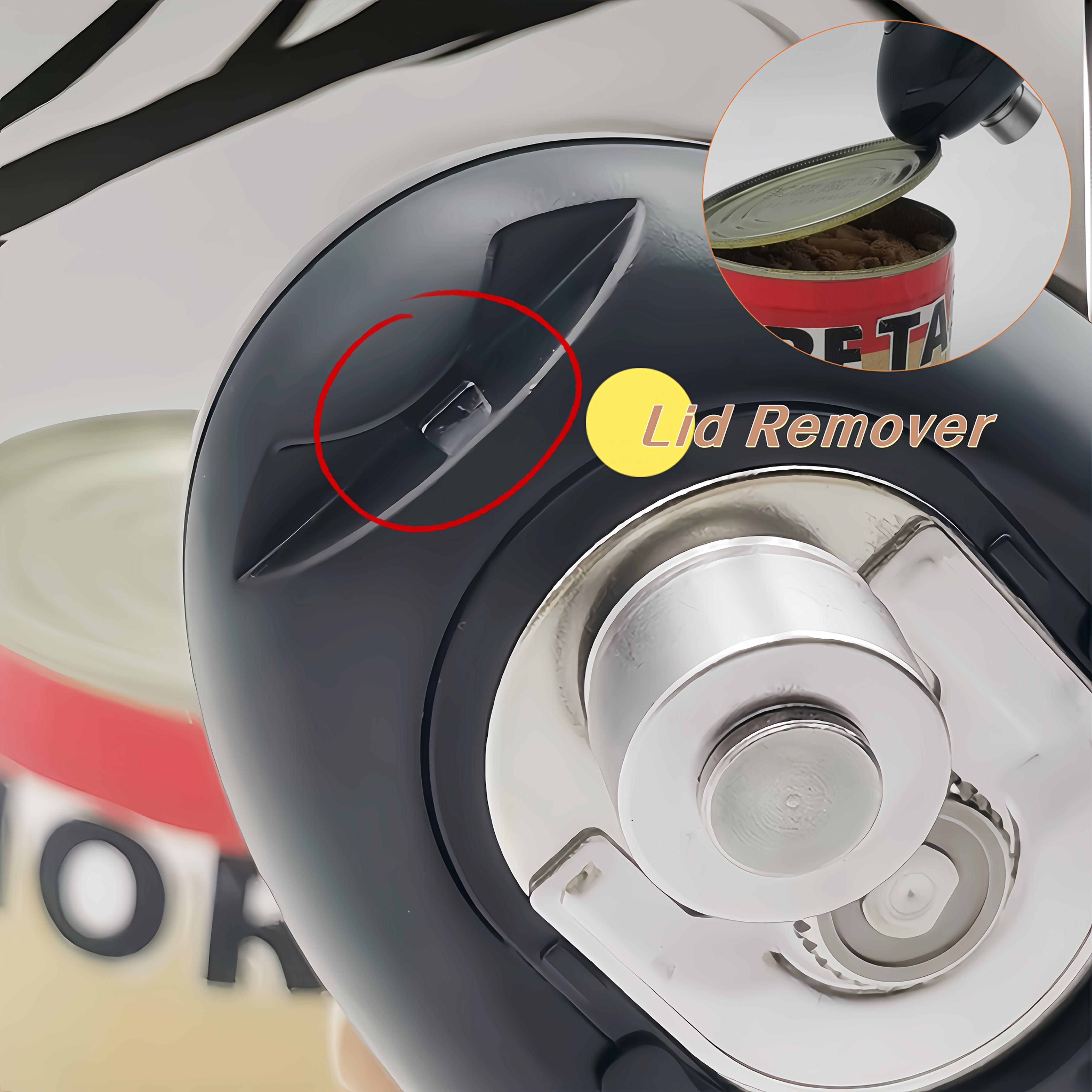 MORE TASTE Automatic Electric Can Opener